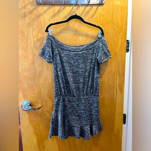 Off the shoulder dress/skort